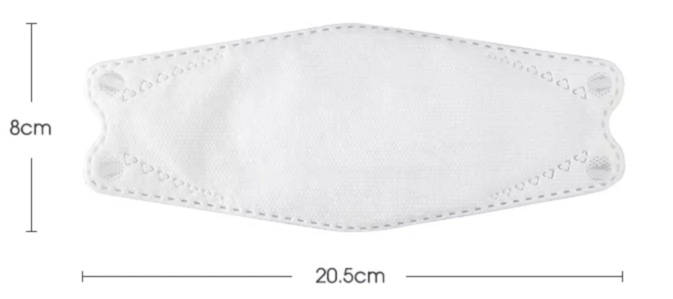 Hot Selling Kf94 Face Mask Korea 4 Layers Disposable Mask Face Kf94 Nonwoven Adult Kf94Mask Kf 94 Facemask
