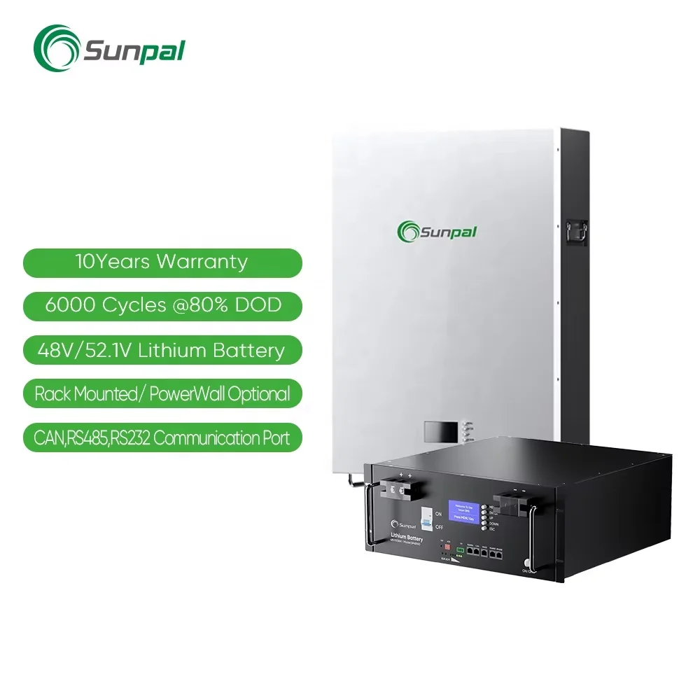 Sunpal Solar Panel Residencial System 10 kW 8kW 6kW Complete System Solar Hybrid