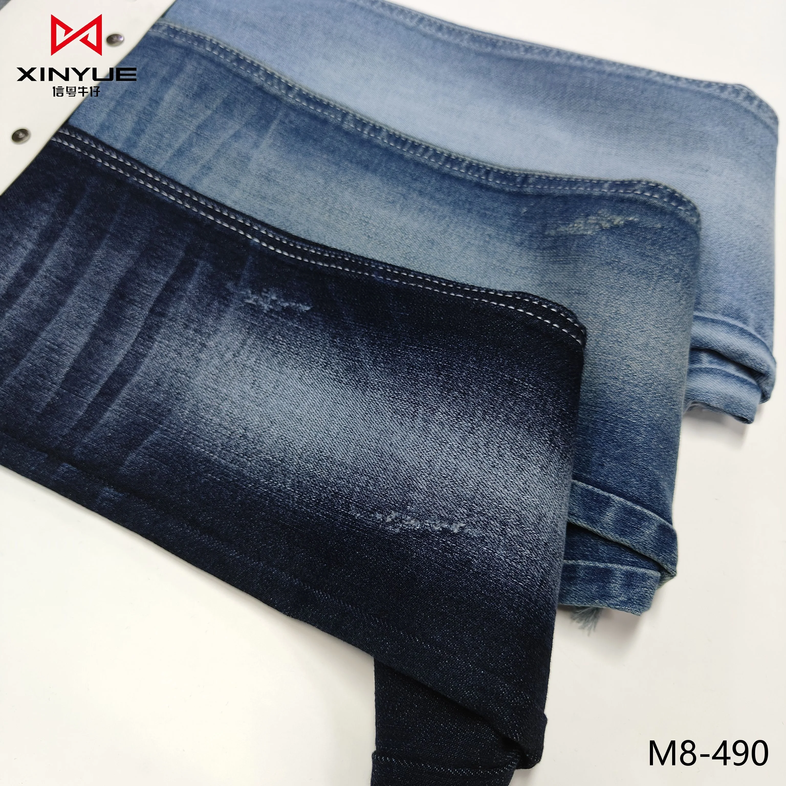 Denim dungaree fabric cotton denim fabric roll poly needed denim fabric