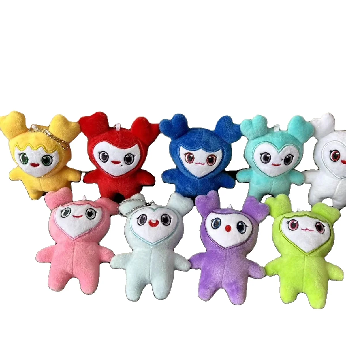 Twice Park Lovely Plush Doll Bag Featuring Zhixiao Pingjing Tao Sun Caiying Momo Made of High-Quali Cloth