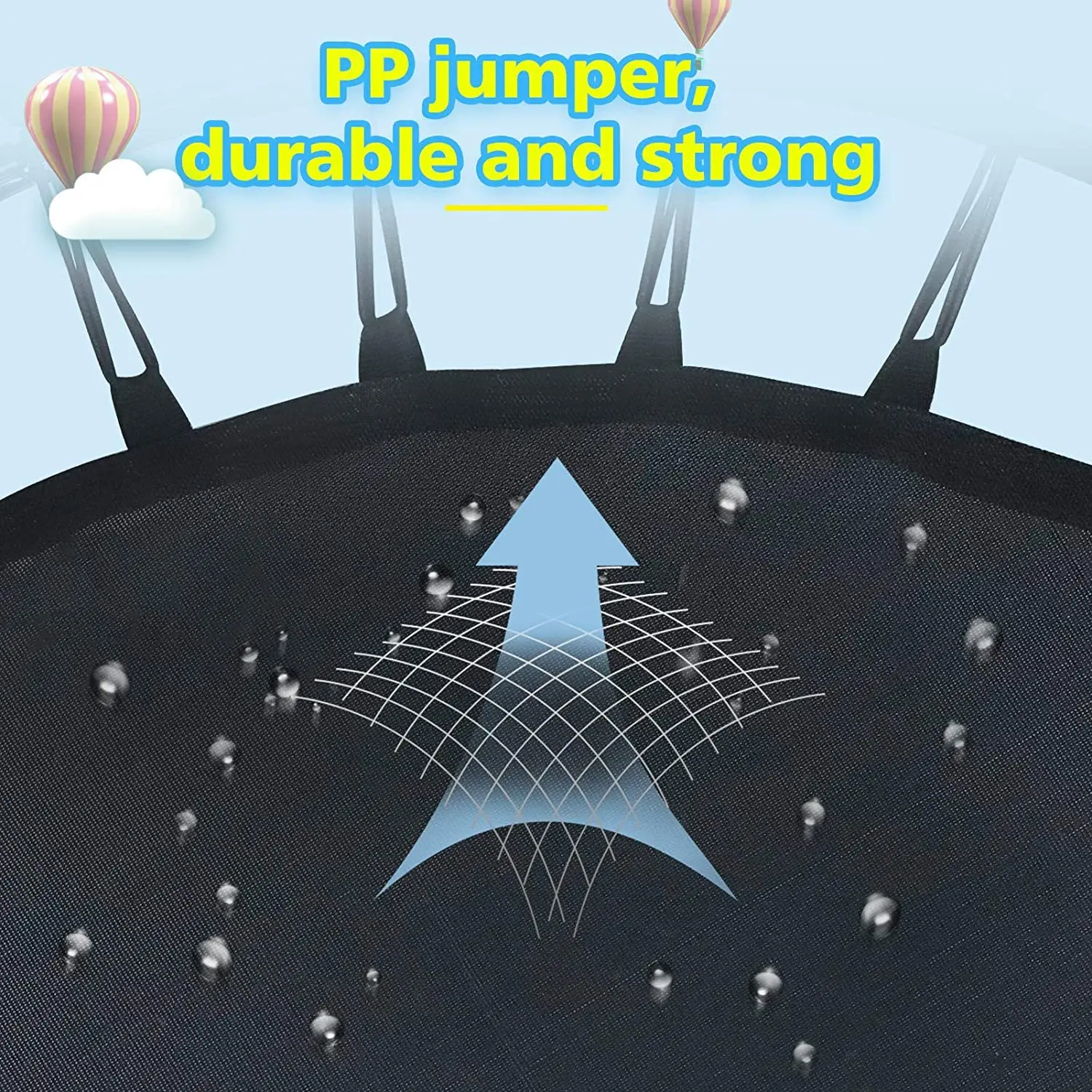 TODO Outdoor Games Mini Trampoline Professional Cheap Indoor for Kids Adults Unisex Public Customized Logo TD001-HT-4