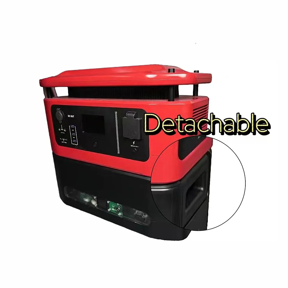 3600W 48V 3.6KW Battery Portable Solar Power Station 110V/220V Home Energy Storage Outdoor
