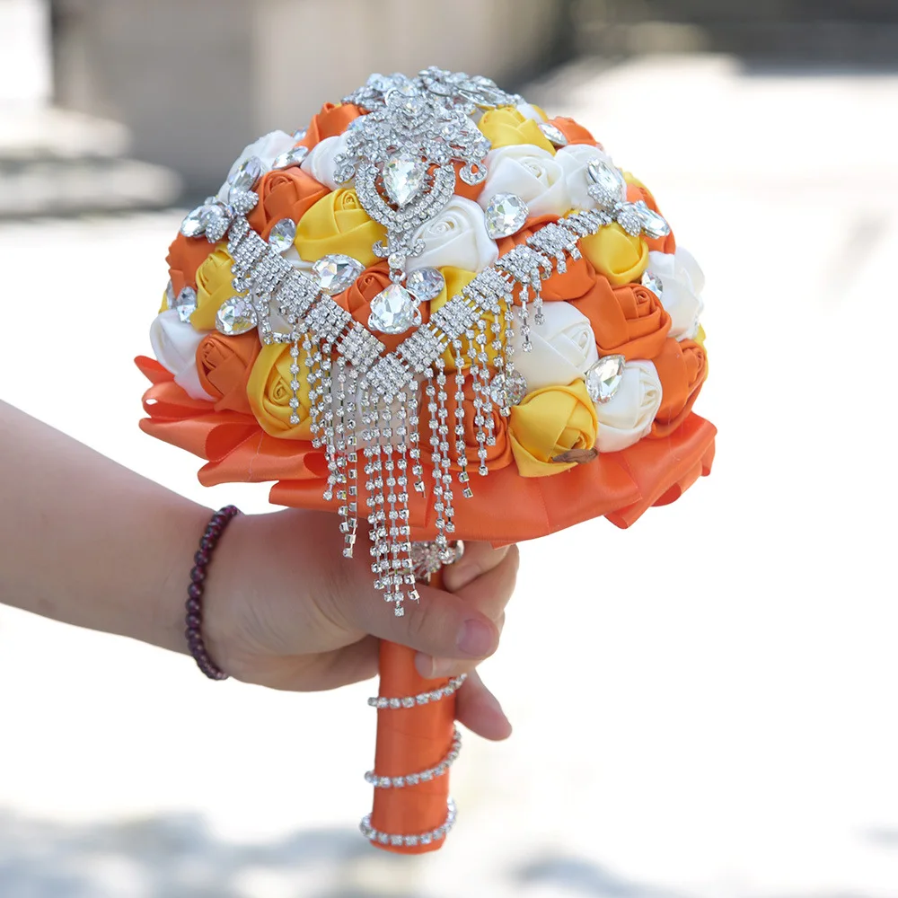 
Noble wedding flower stand or cartoon crystal flower bouquet 