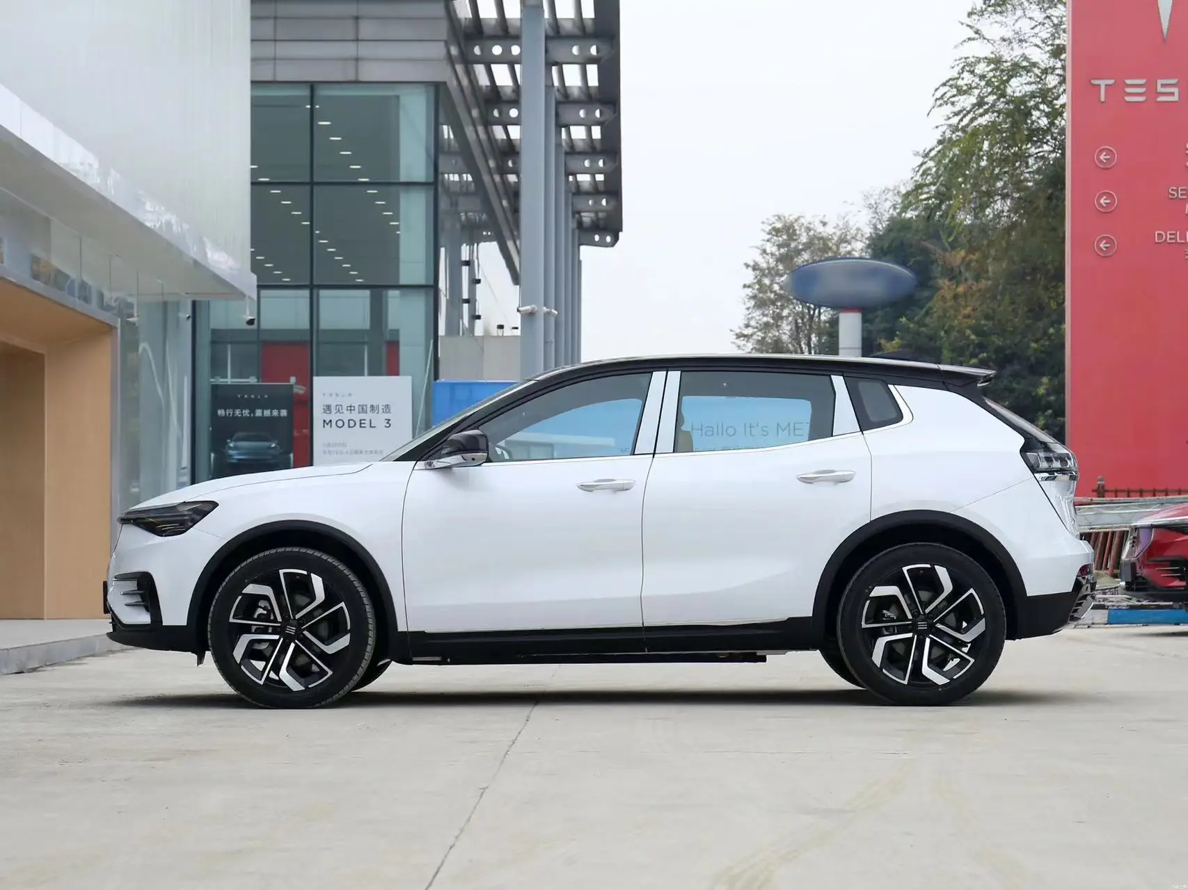 Enovate  Me7 Me5 2023 Brand New Energy Vehicle 100% Electric ENOVATE ME7 ME5  SUV LHD Electro-car Adults Car