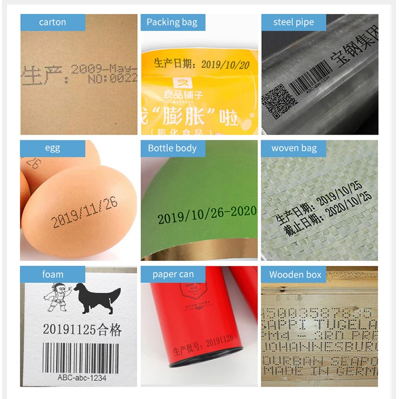 2024 Automatic Grade New Portable Multi-Language Handheld Inkjet Printer Four Head Four Color Small Printer for Home Use