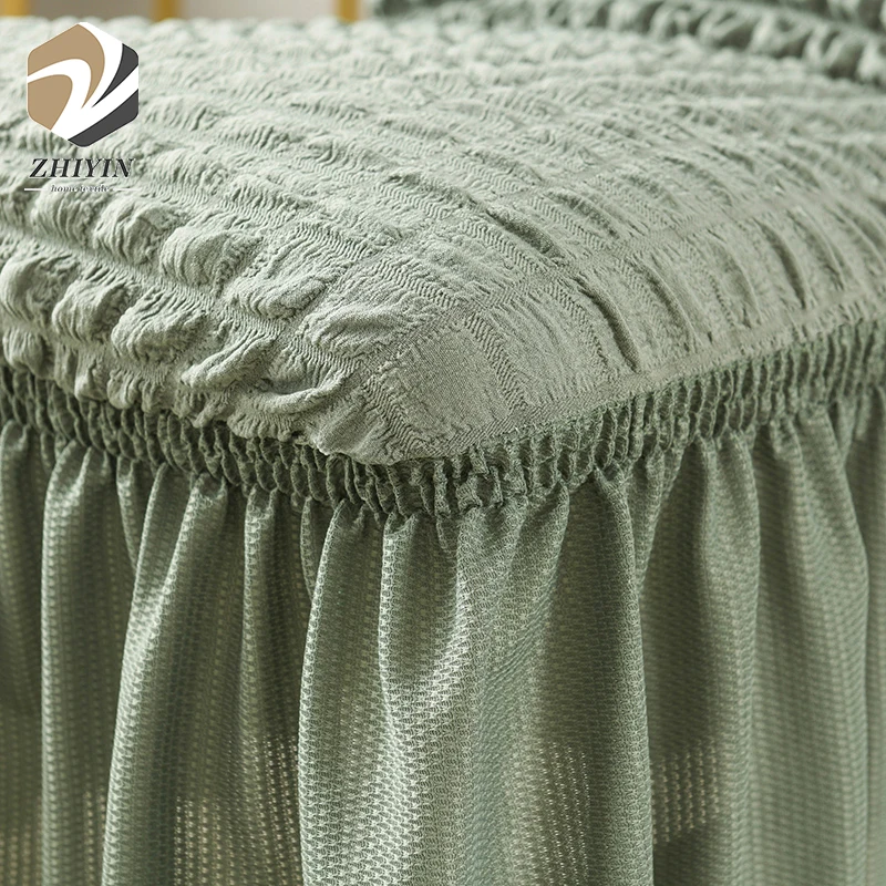 
Ready goods polyester spandex fabric luxury chair cover wholesale 