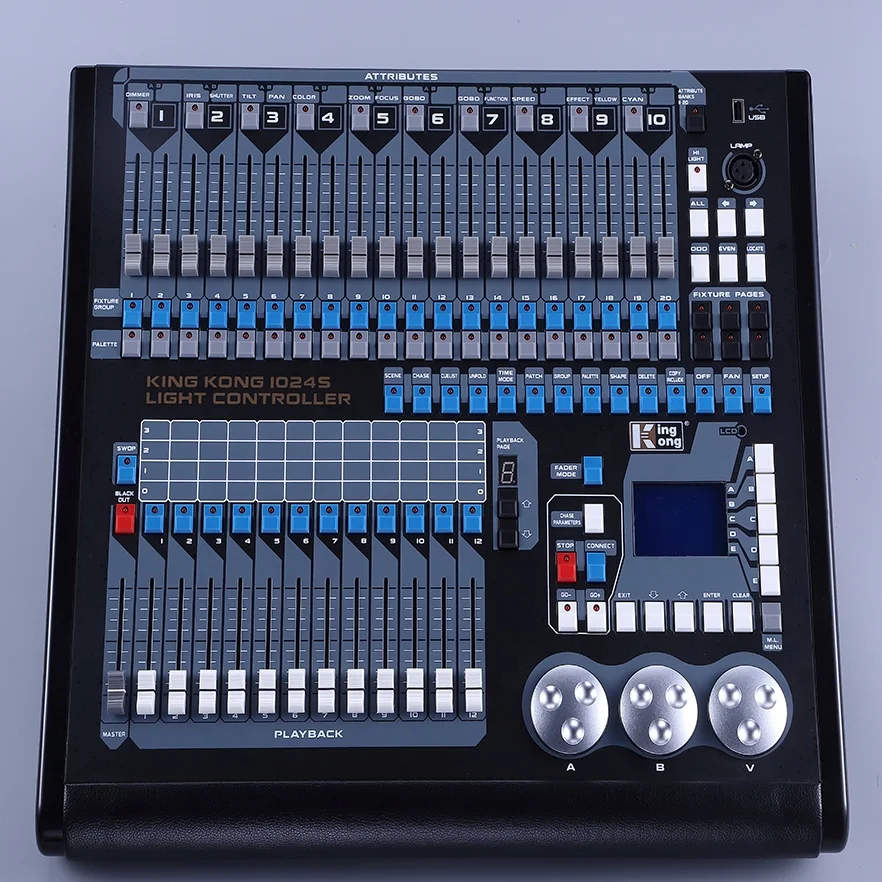 1024S dmx компьютерный контроллер освещения жемчуг 1024S контроллер подвижного освещения dj контроллер