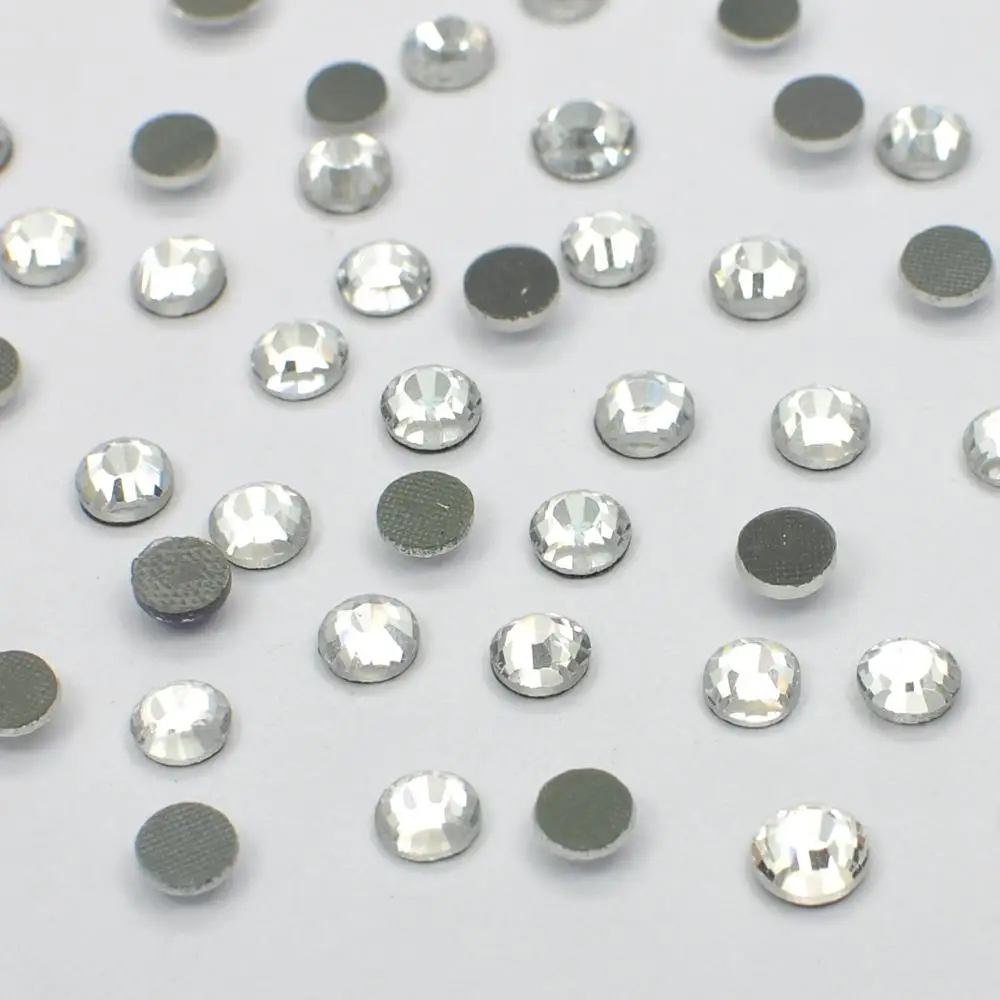 Drectly Sale ss6 ss8 ss10 ss16 ss20 ss30 crystal  hot fix rhinestones