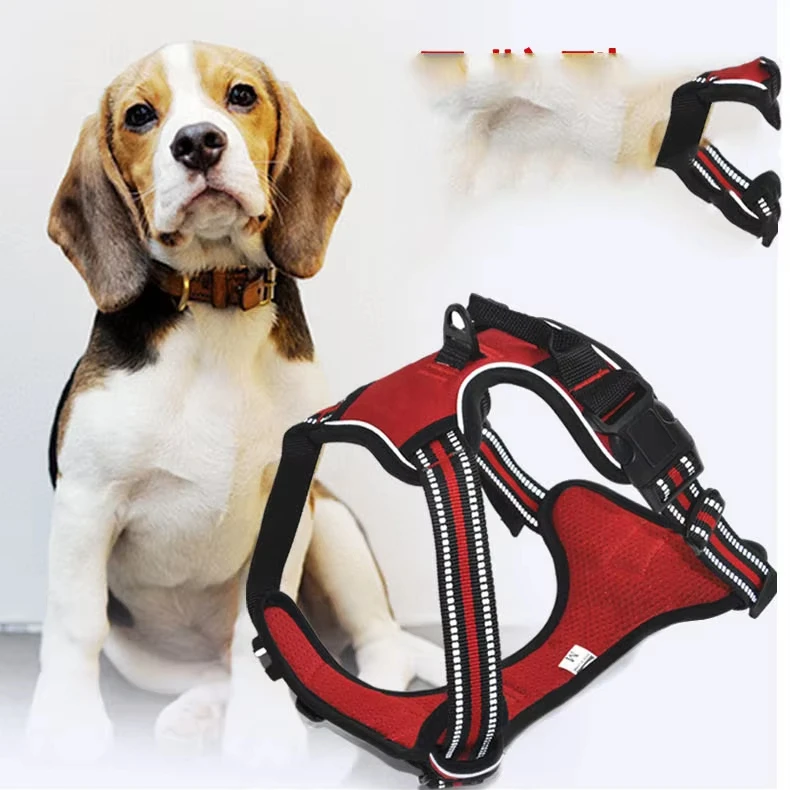 Pet Strap Dog Chain Cat P Rope Chest Strap Leash Vest Type Bold Pet Supplies