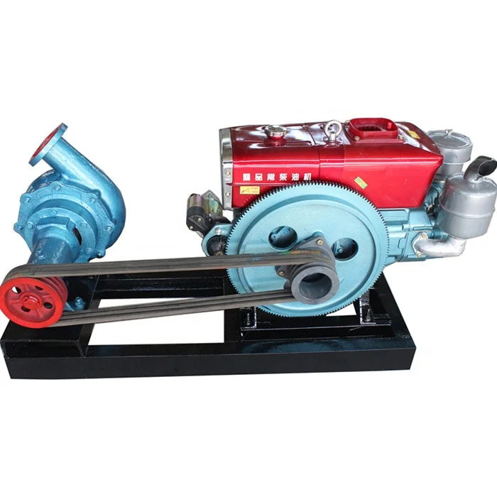 Horizontal 4inch Suction Sand Dredge Pump With Diesel Engine For Sale