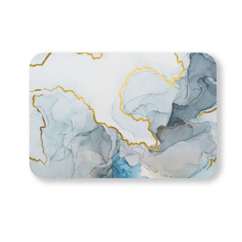Printed Diatomaceous Earth Absorbent Bath Mat