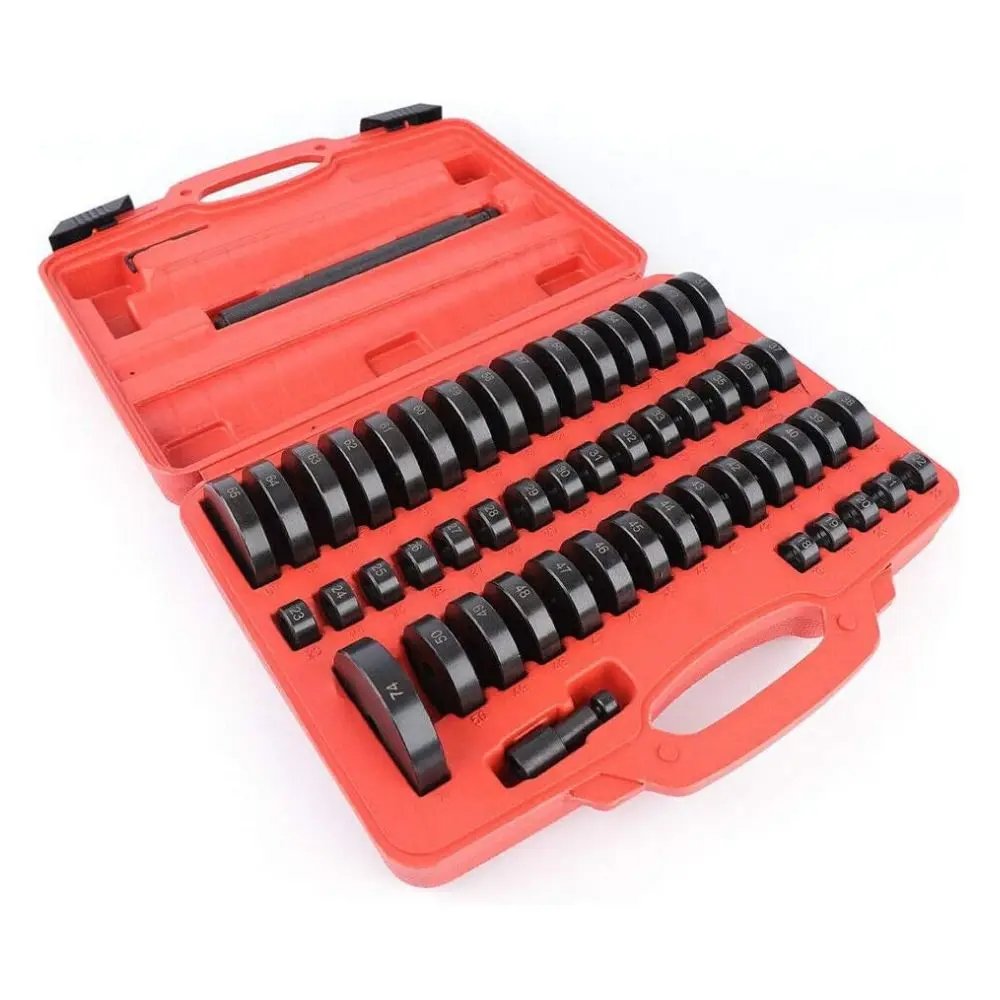 CLAUTOOL High Quality Auto Bearing Disassembly Tool 52pcs Oil Seal Brushing Wheel Bearing Installation Seal Remover Tool Kit