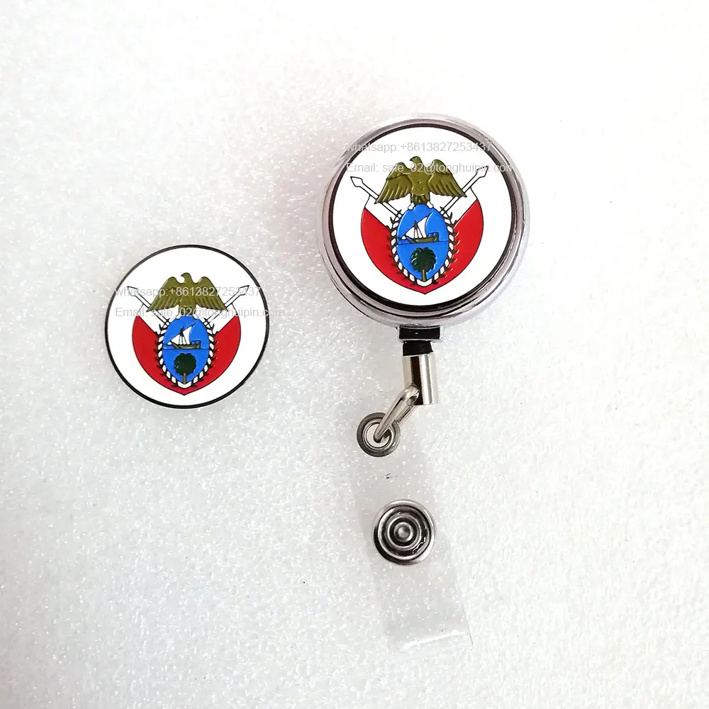 Dubai official magnet badge UAE government of Dubai logo mobile phone sticker magnet brooch badge pin