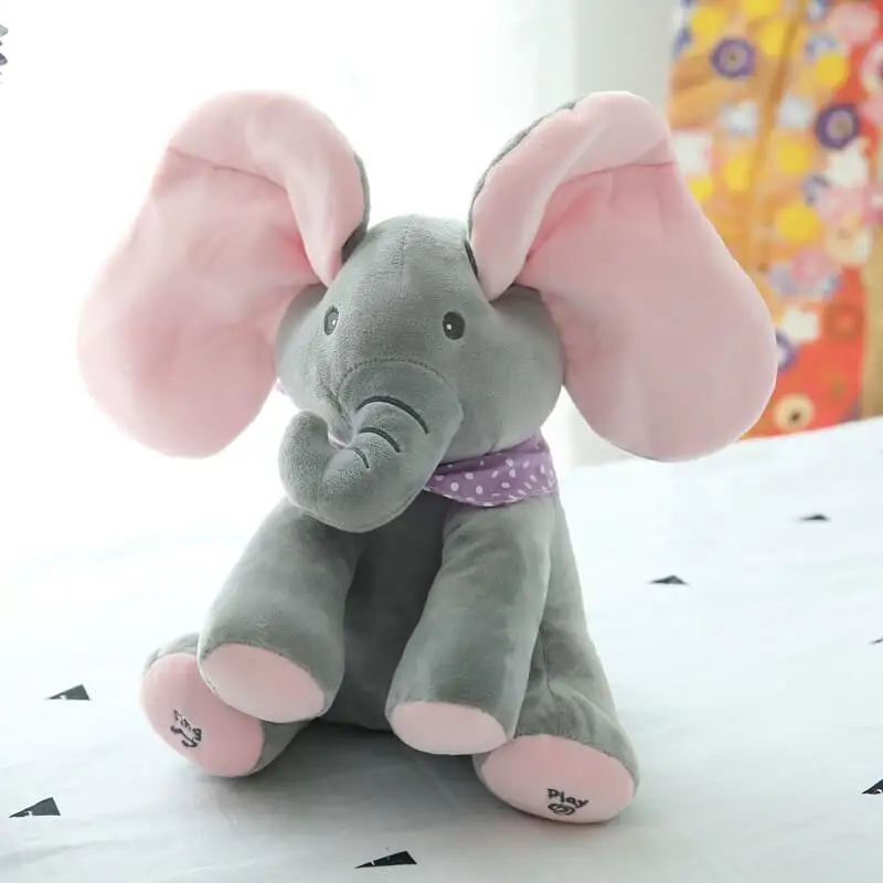 Custom Made Cute Stuffed Animals Elephant Plush Toys Factory China Toy Manufacturer