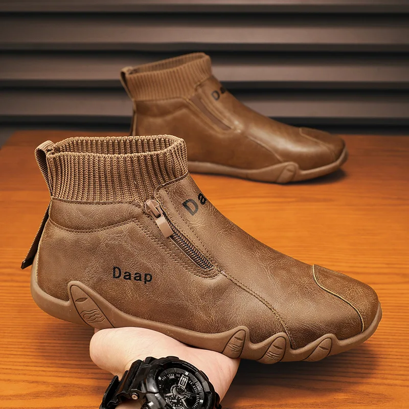 New fashion outdoor  comfort walking  casual  platform men sports shoes