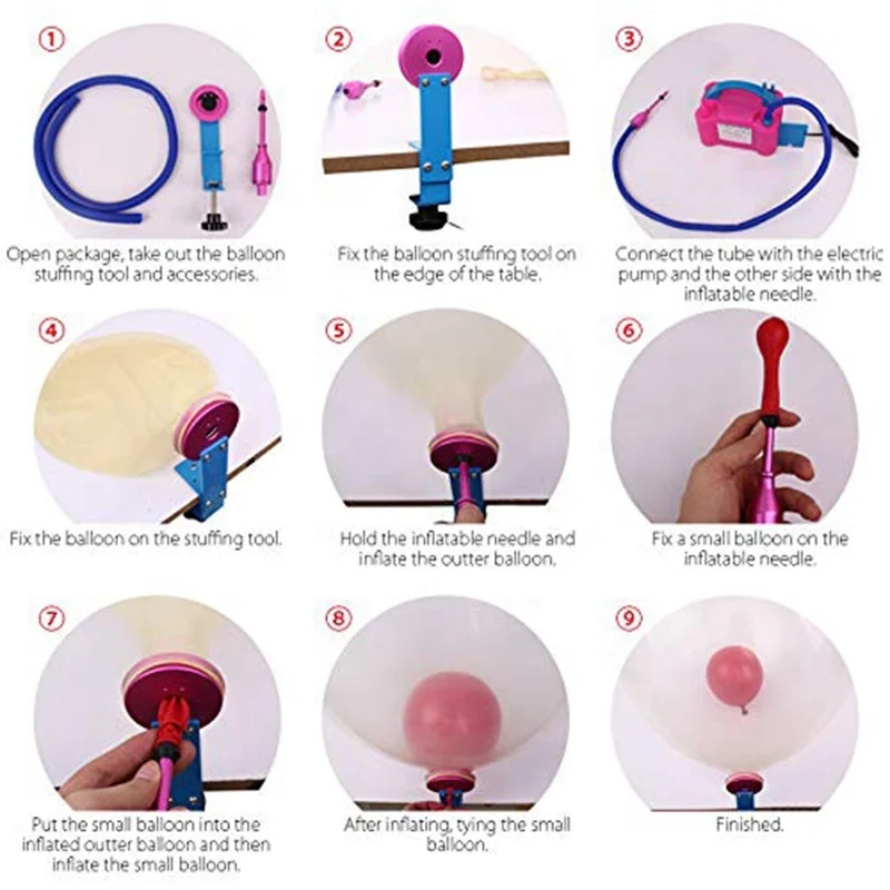 Этап празднования свадьбы событие украшения оптовая продажа вечеринка в честь Expansor инсайдерские шар расширитель инструмент слоеным