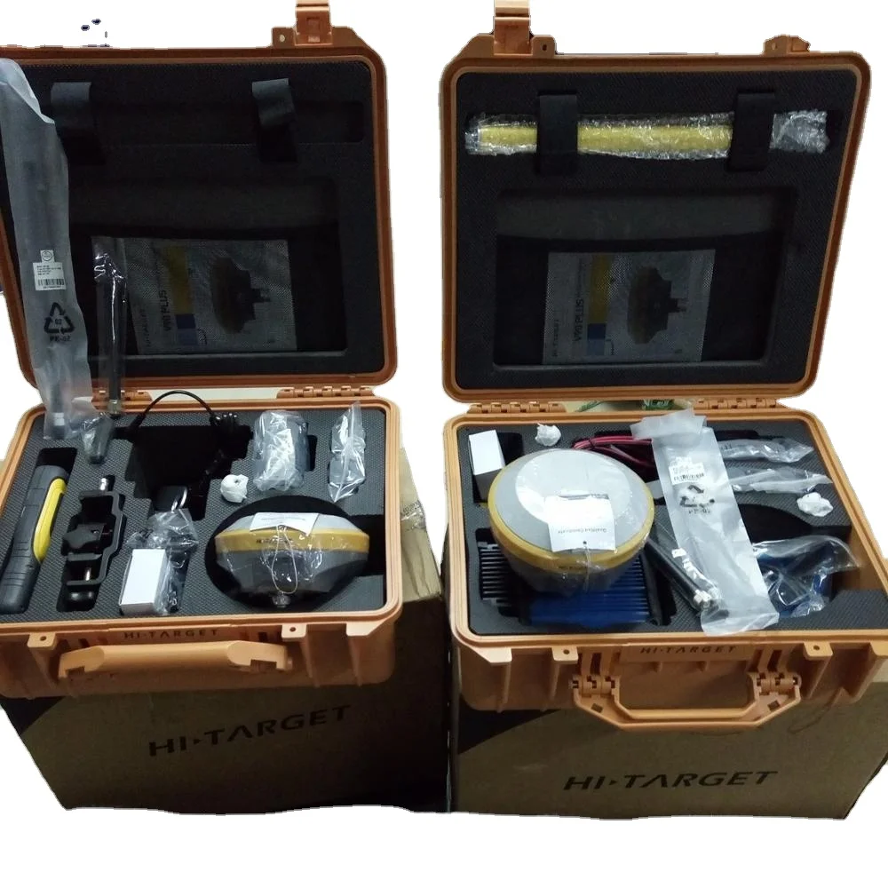 Topographical mapping, hi-target V90 plus GNSS Receiver mapping instrument rtk