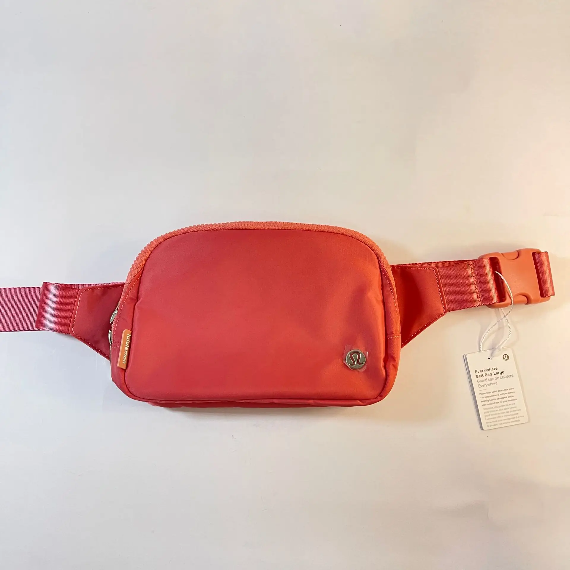 Custom Logo 2L Large Lulu Sports Bum Dupe Belt Bags Unisex Athletica Fanny Pack Navy Black Crossbody Bag for Running