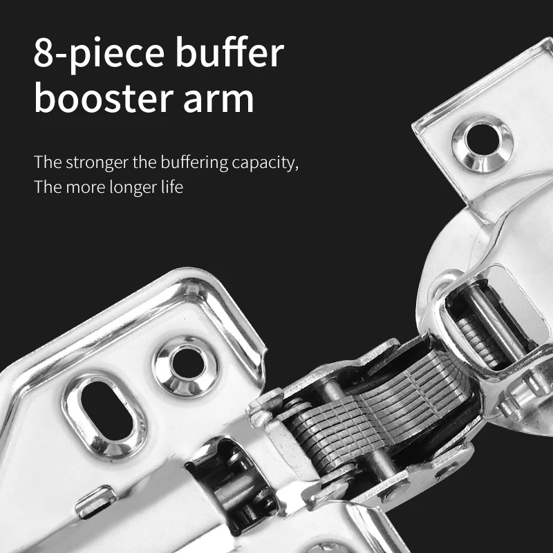 Furniture Accessories Auto Close Hydraulic Soft Close Stainless Steel Hinges Cabinet Door
