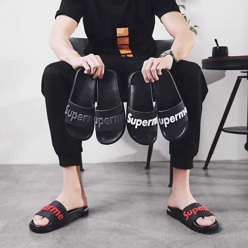 Factory Price Custom Slides Low Moq Pvc Air Blowing Slipper Sandal Mens Pvc Sandals Custom Slides New Trend slides slippers