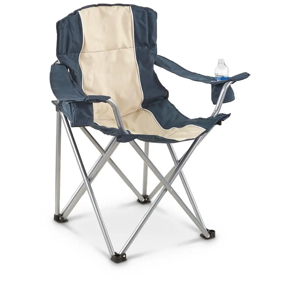 
Portable Metal Frame Lightweight Foldable Camping Sports Chair 