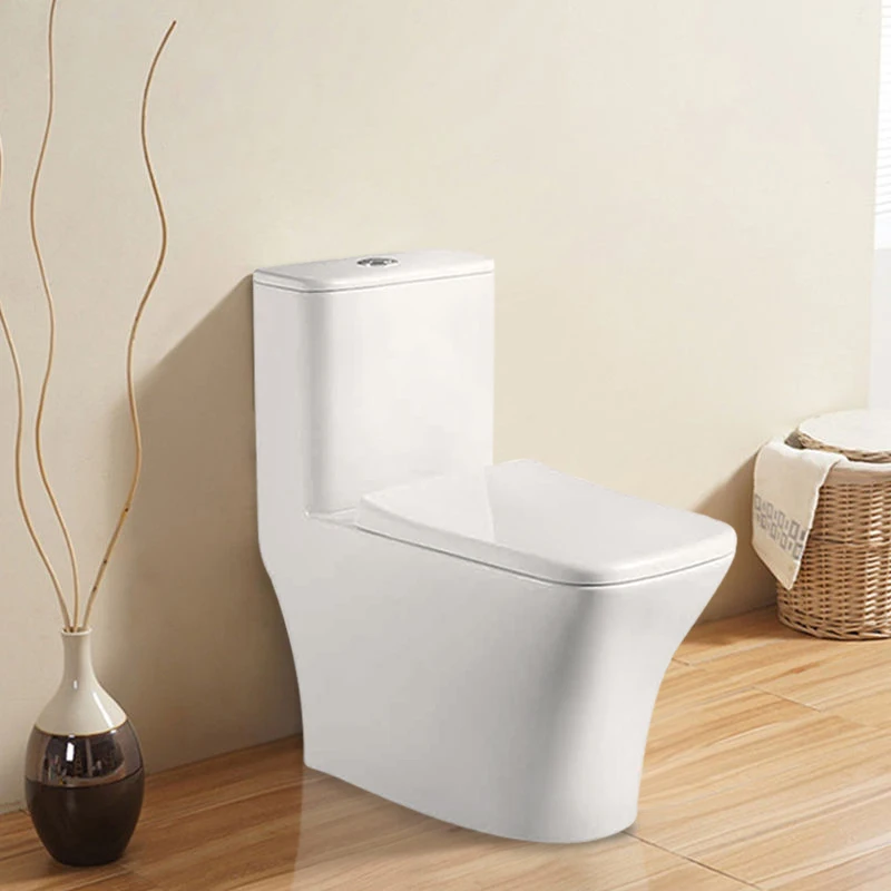 Washdown Commode One piece Wc Toilet Set Sanitary Wares Bathroom Water Closet Ceramic Asian Toilets