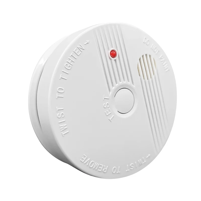 OEM ODM Photoelectric Fire Alarm Bell System EN14604 Wireless Smoke Detector Alarm Sensor For Home Fire Security