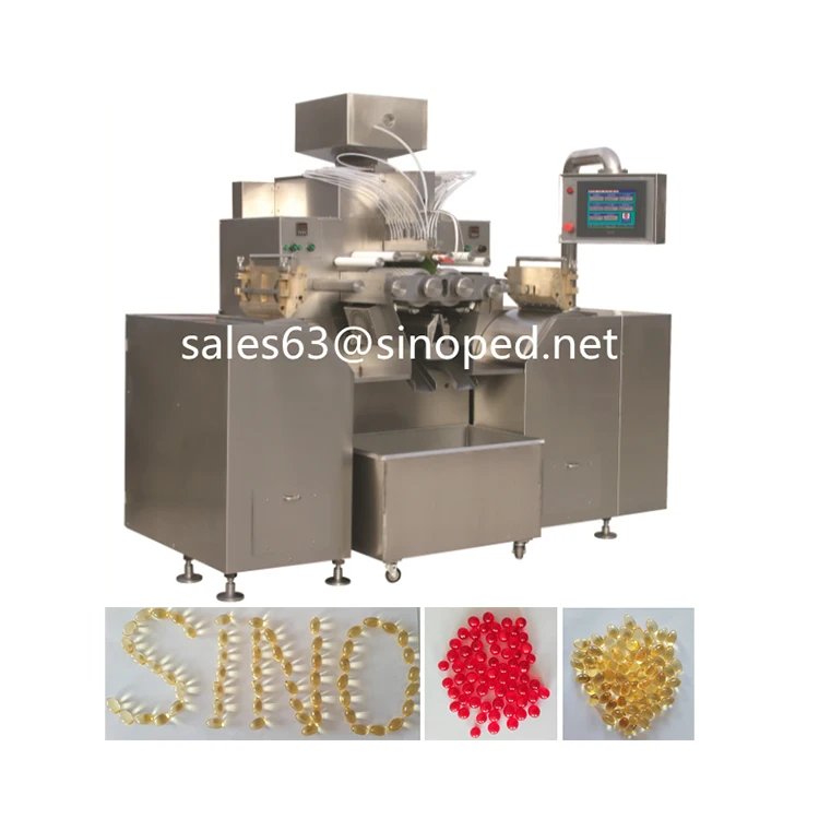 Pharmaceutical Fish Oil Soft Gel Maker Gelatin Capsule Softgel Manufacture Machine Making Machine