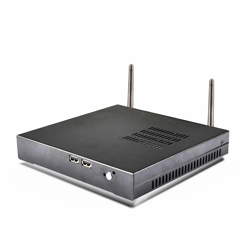 Промышленный ПК i7 игровой Настольный ПК процессор 7500U системный блок компьютер безвентиляторный мини-ПК с WIFI Win 10/Linux OS