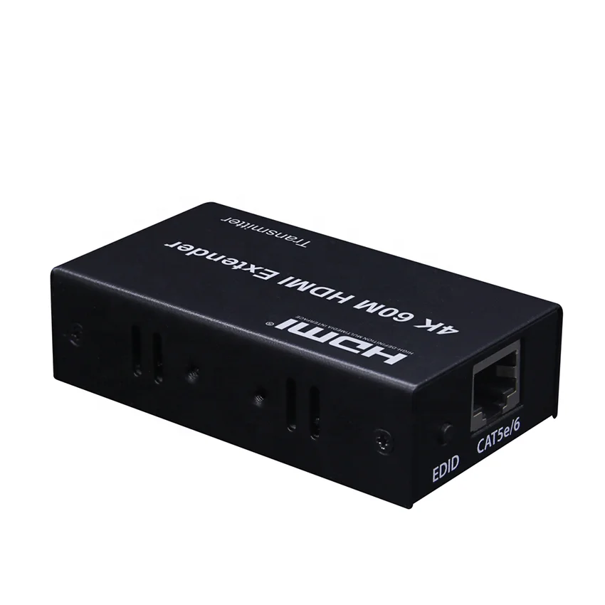 HDMI-удлинитель 60 м 4K HDMI-ретранслятор через Cat 6 Cat5e кабели Ethernet для ПК DVD Sk HD-бокса PS3 PS4 спутниковой коробки и других