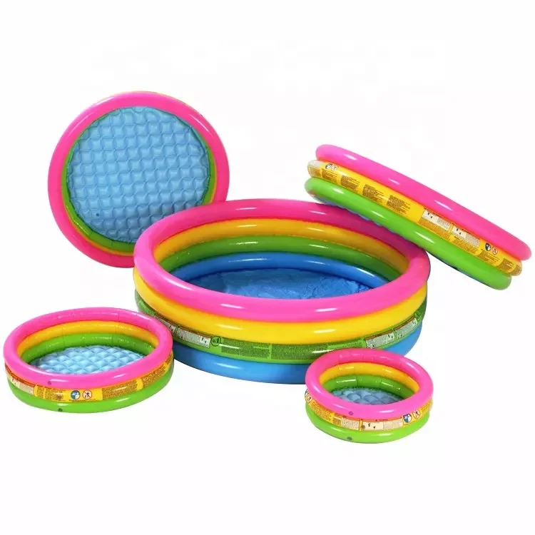 INTEX 57107 Outdoor Inflatable Pool Foldable Colorful Baby Pool Inflatable 3-color Ball Pool