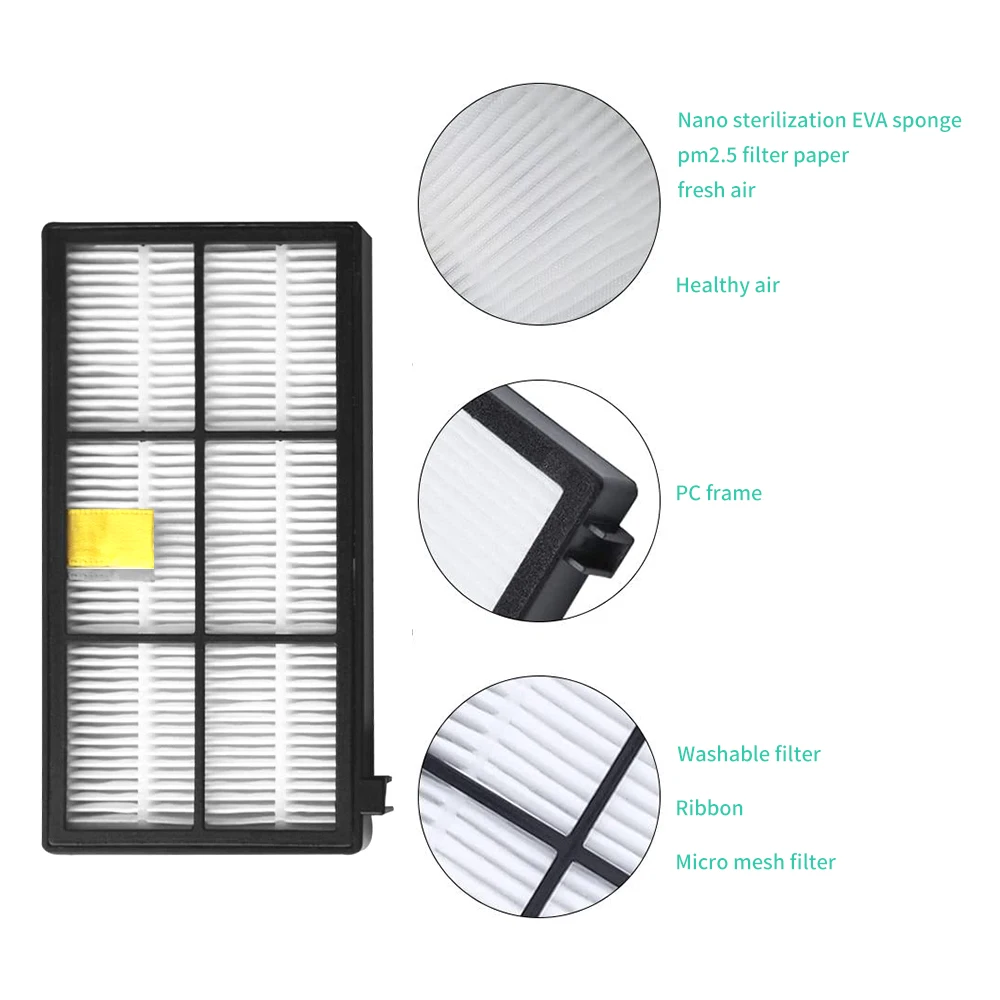 Hot Selling Replacement Kit Brush Filter Parts Accessories for iRobots Roombas 800 900 Robot Vacuum Cleaner