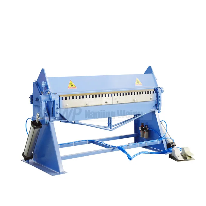 1300mm 1500mm Sheet Steel Manual Bending Machine Pneumatic TDF Folder For Air Duct Making