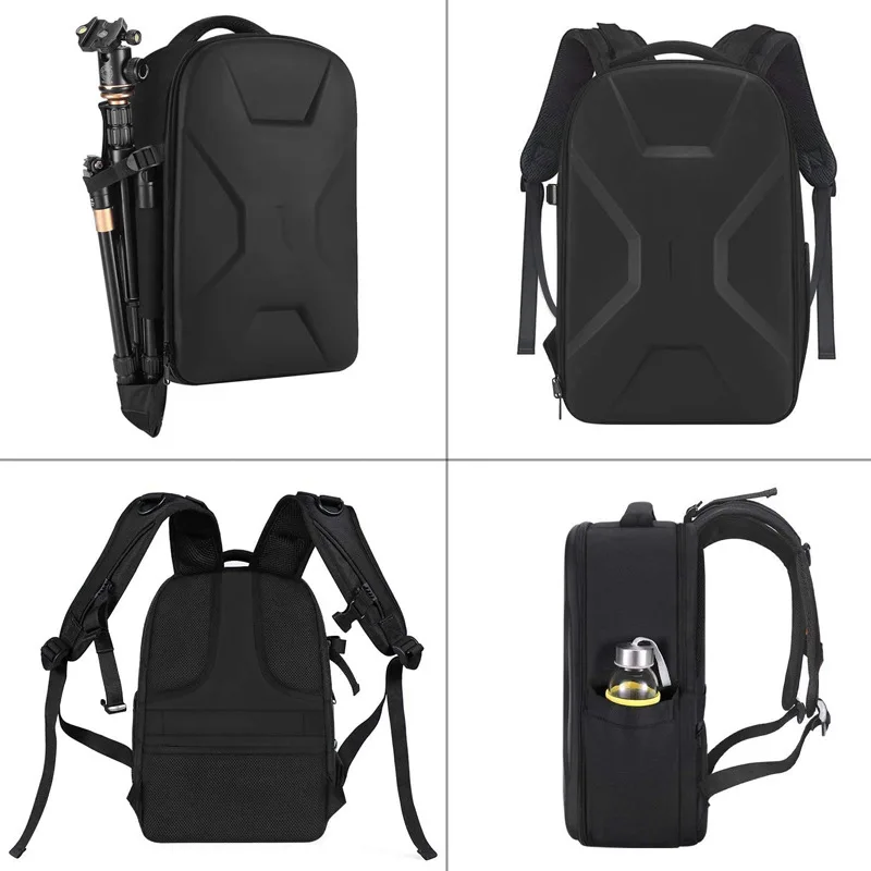 Camera bag Backpack DSLR/SLR Photography Camera Bag 15-16 inch Waterproof Hardshell Case with Tripod Holder&Laptop  Compartment