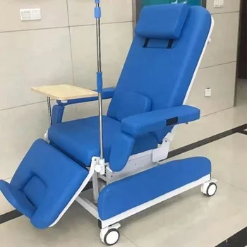 PY-YD-CS Manual blood donor chair with footrest