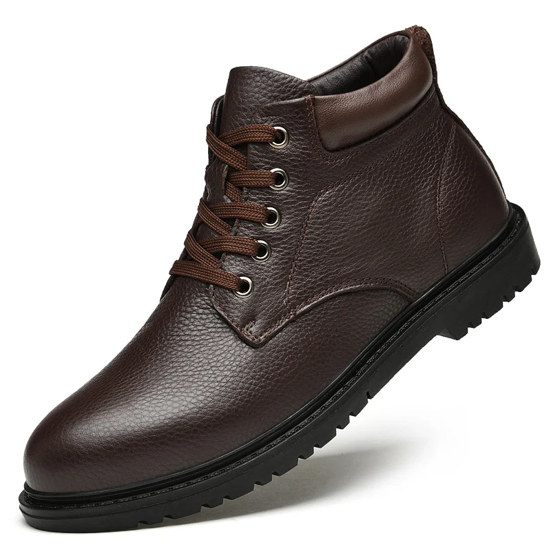 Oil Slip Resistant Protective Lightweight Safety Shoes Breathable Men Work Boot