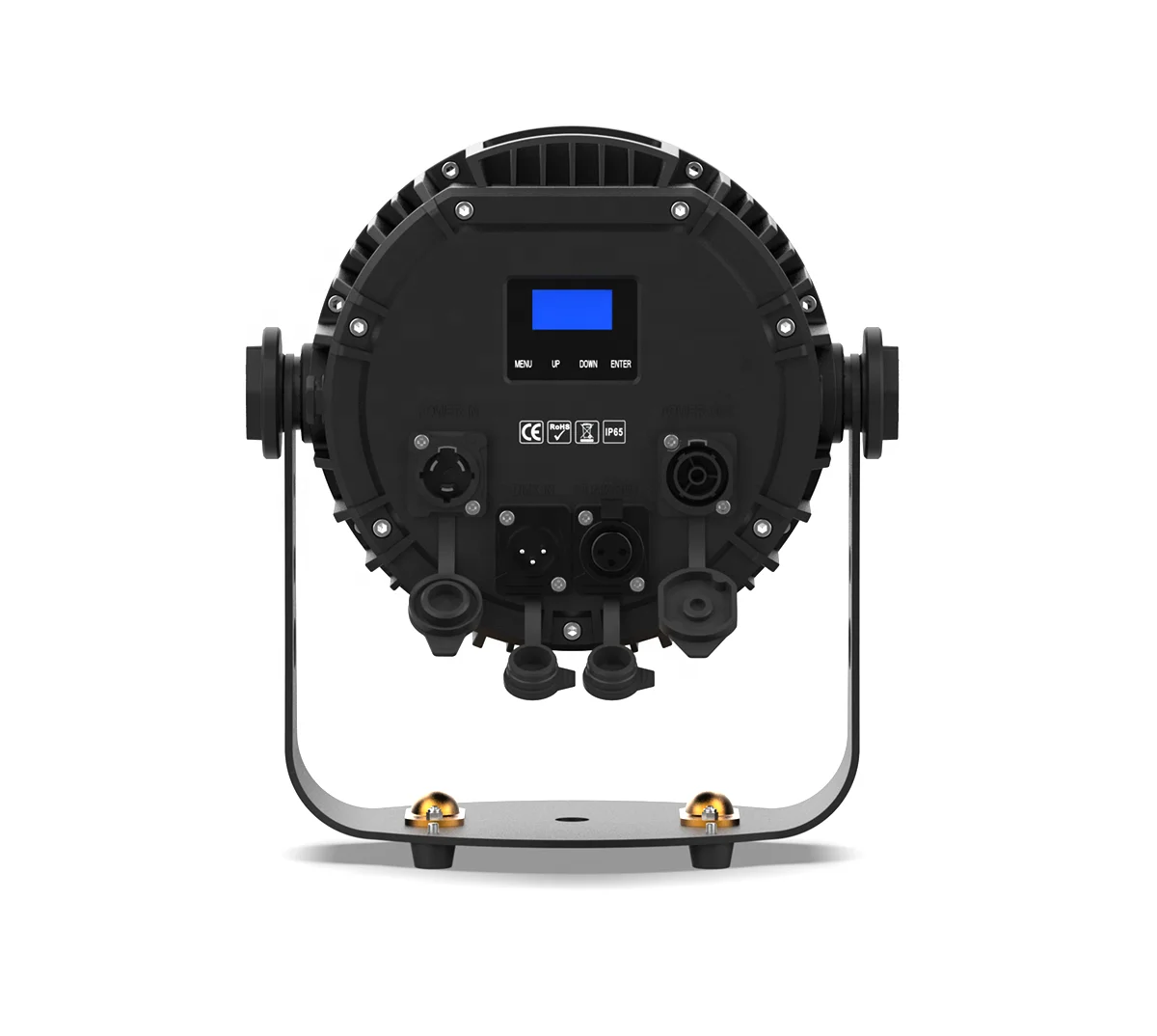 8PACK Outdoor 7*20W RGBWA+UV 6IN1 Waterproof Par light IR remote Sound Active DMX LED Slim Dj Par with OLED touch display