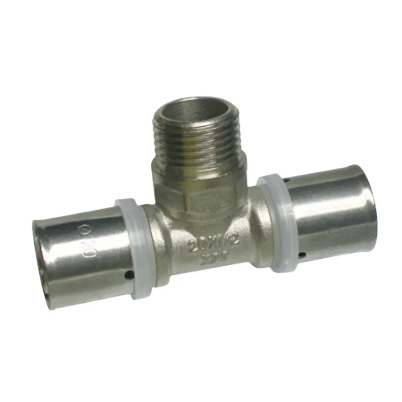 OEM 1/2' Wholesale Brass Press Fitting Supply for Water System Hot Water and Cold Water System