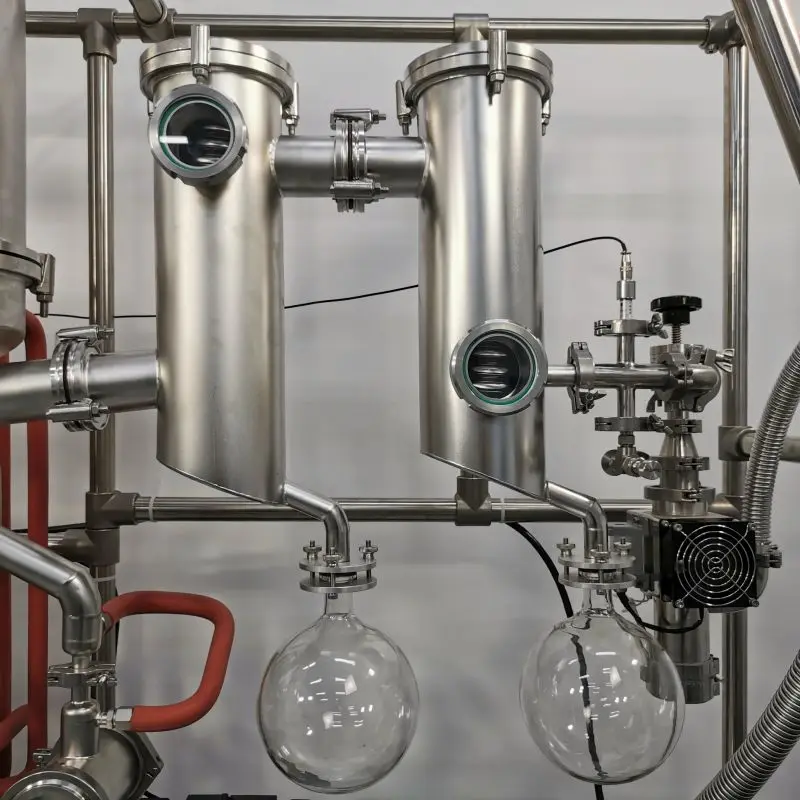 short-range Molecular Distillation Customized Evaporation Systems High Vacuum Environment stainless steel Molecular Distillation