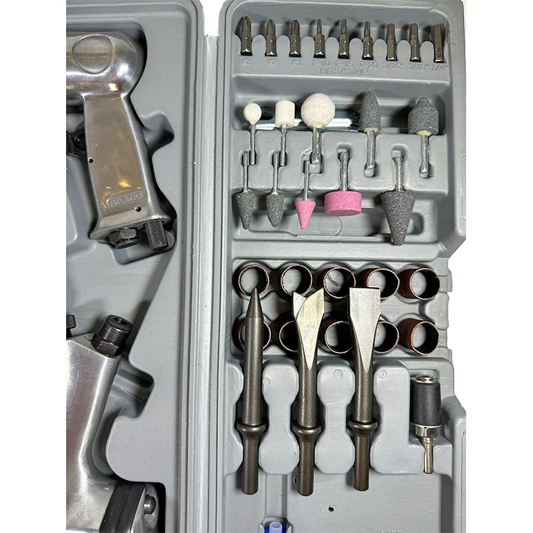 Air Tool and Accessories Kit 71Pcs With Impact Wrench Storage Case
