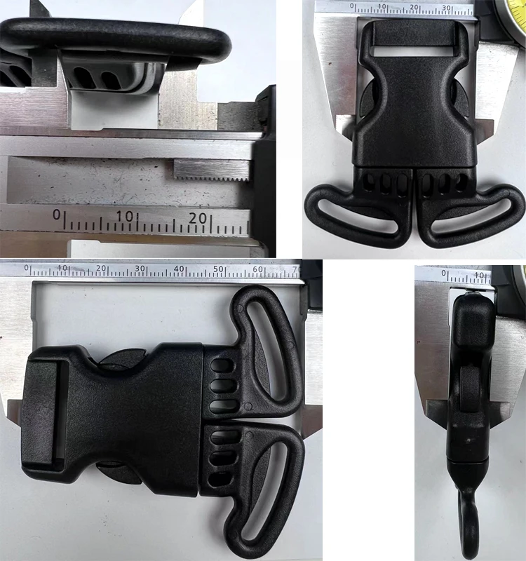 Child Seat Safety Buckle Plastic Strap Child Swing Buckle Eco-friendly Customized ISO Plastic Clasp Quick Release Buckle 1pcs