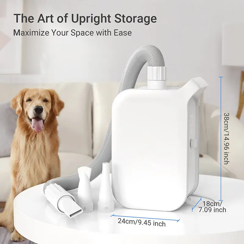 Top Quality Pet Grooming Machine Adjustable Speed Dog Grooming Hair Dryer For Small Animals Smart Pet Dog Cat Dryer