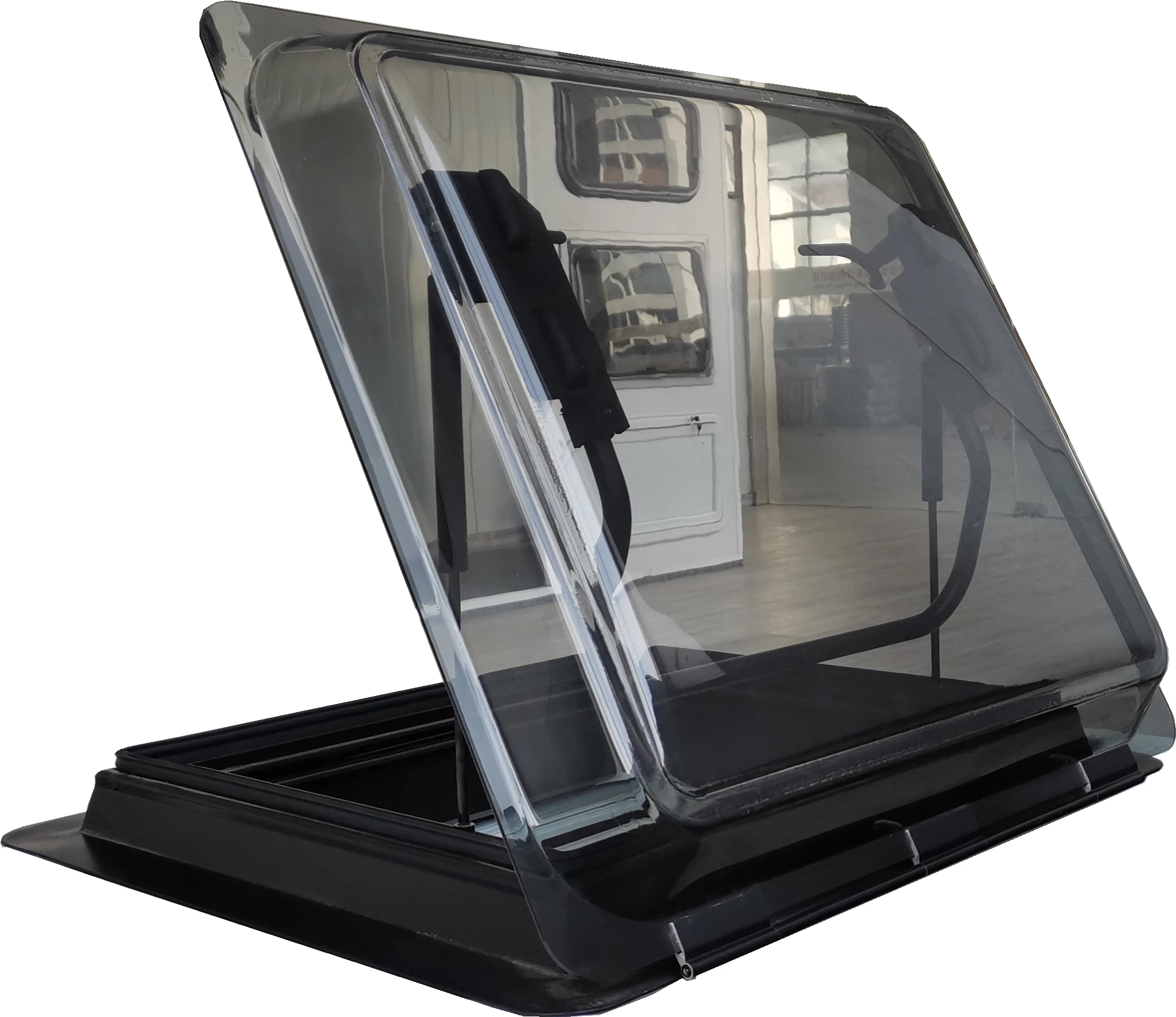 Подгонянный размер двойной панельный акриловый караван rv skylight с дистанционным управлением
