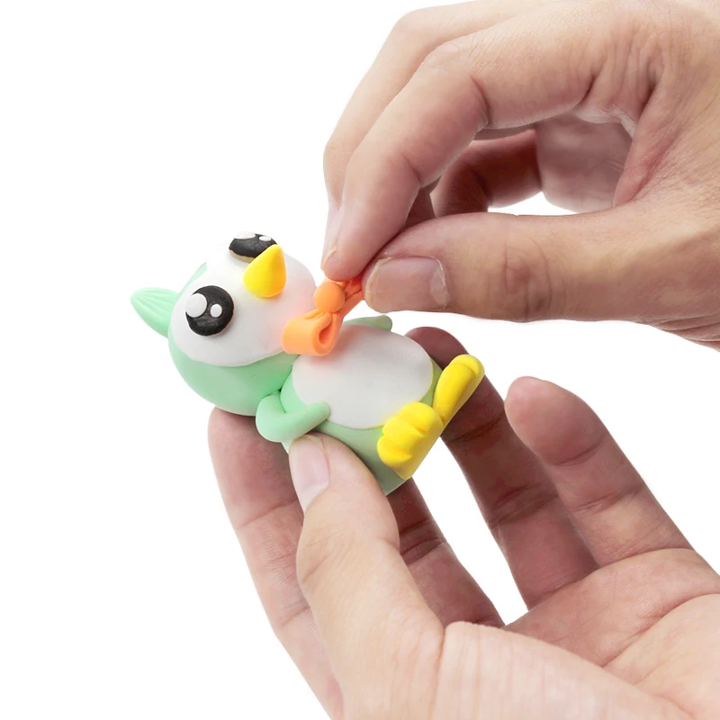 
Hot Sale Kids Modeling Air Dry Flower Polymer Clay Playdough Set 