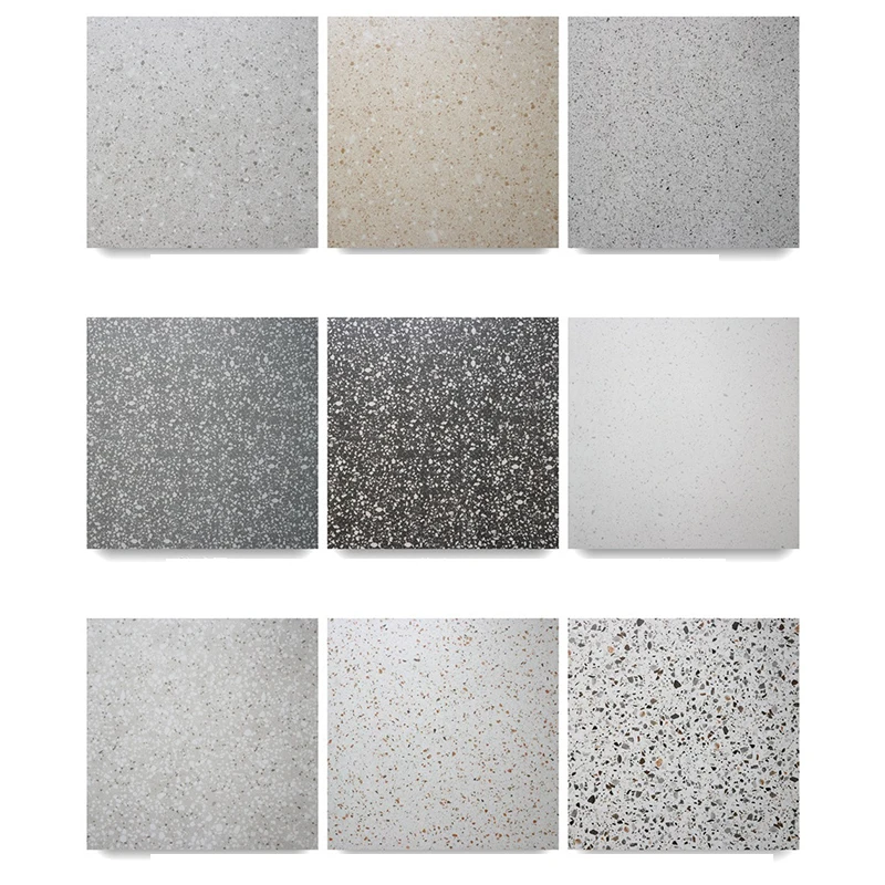 Home Decoration Precast Terrazzo Floor Tiles 600*600 Artificial Terrazo Tiles