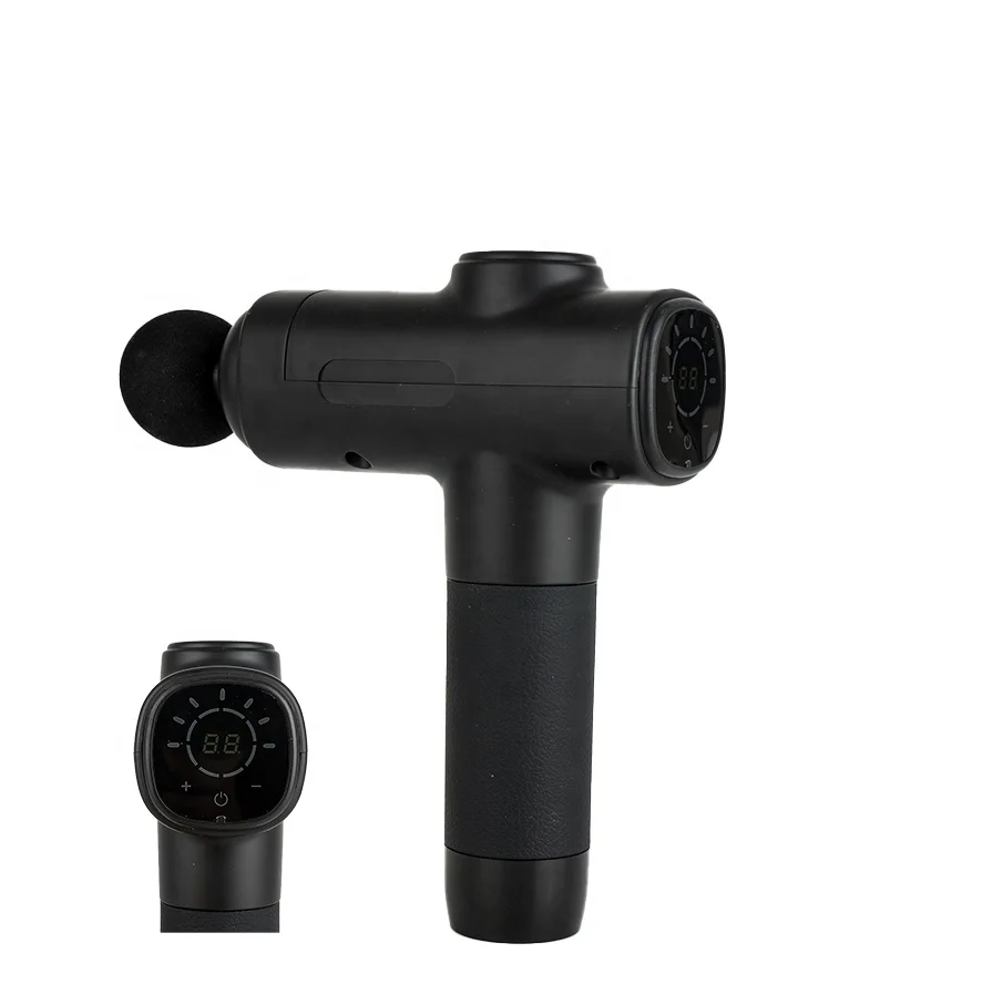 Cordless Handheld Vibration Massager Gun Professional Massager Device Deep Tissue Sports Body Muscle Massage Gun