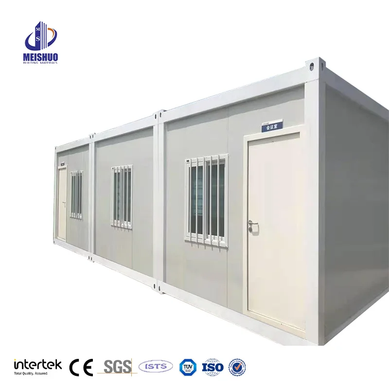 Prefab China Modular 3 Bedroom Ready Made House Modular Tiny Kit Set Cabin Homes Container House For Sale