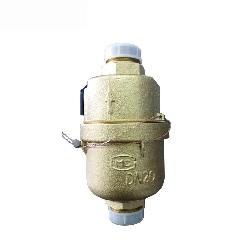  DN15 DN20 BSP резьбовой измеритель воды язычковый переключатель латунный корпус импульсный выход