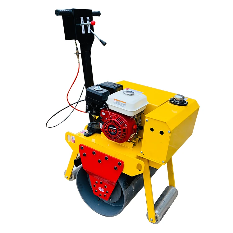 super promotions VR600P/S Hot sale manual road roller 13.5KN single drum with gasoline/diesel engine for sale