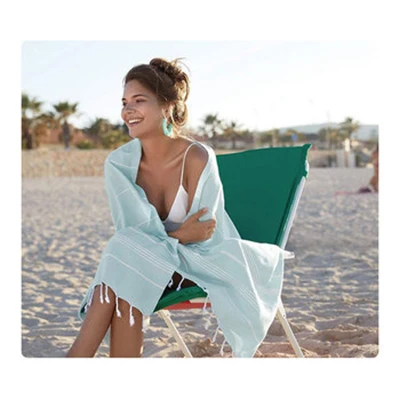 Заводская цена оптовая продажа быстросохнущее пляжное полотенце из 100% хлопка для спортзала лагеря йоги